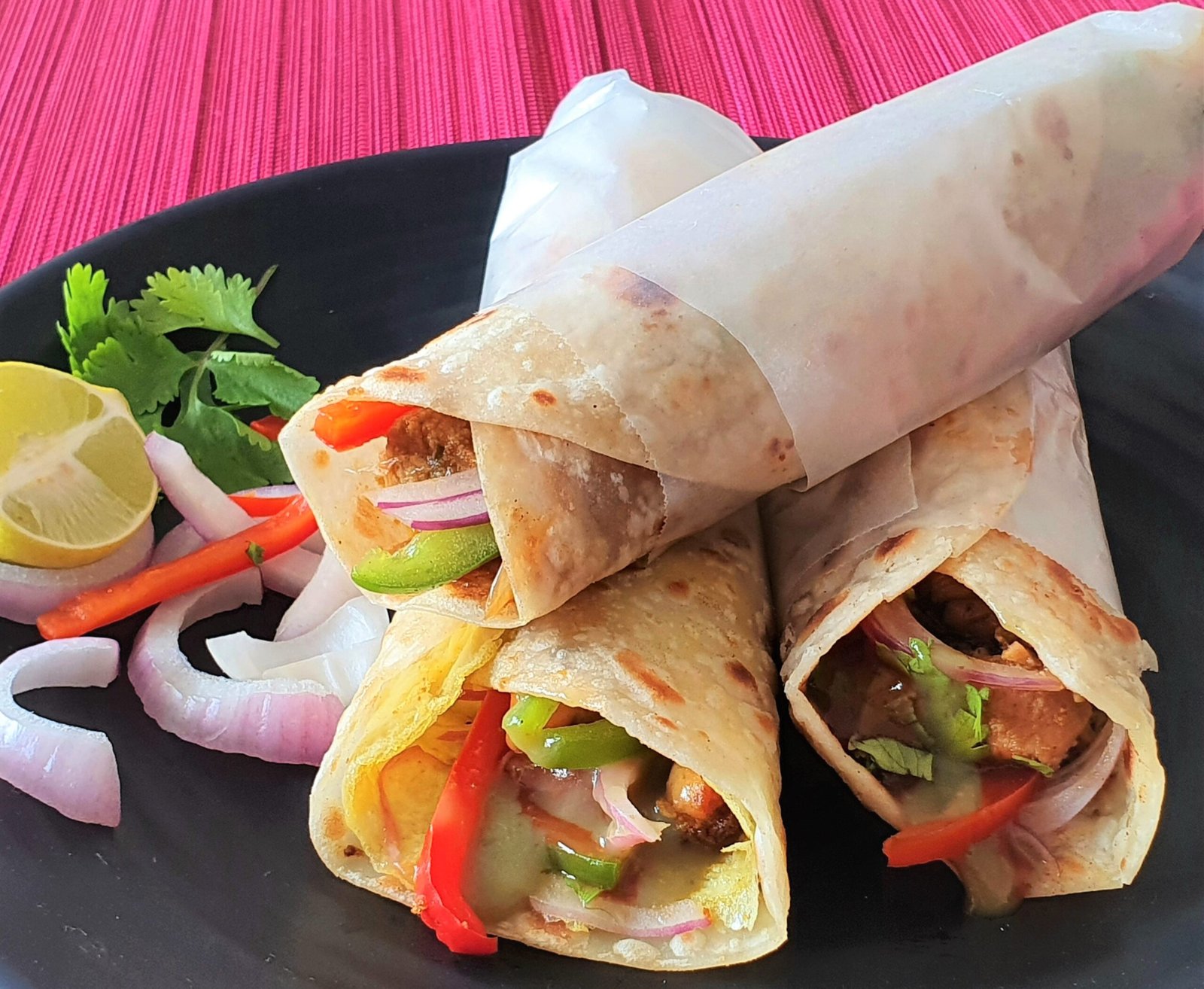 Egg Kathi Rolls